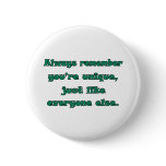 You're Unique Pin
