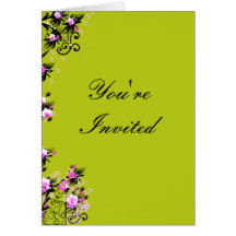 Your're Invited Greeting Card