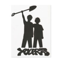 YOURS LOGO postcards