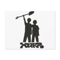 YOURS LOGO postcards