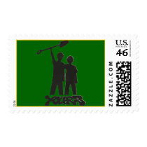 YOURS Stamps (Green/Gold) stamps