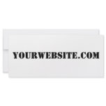 YourWebSite.com rack cards