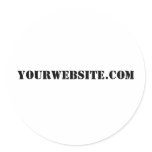 YourWebSite.com stickers