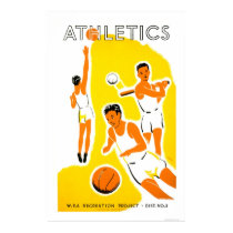 Youth Athletics Project 1939 WPA posters