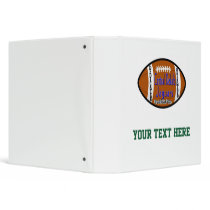 Youth Football Alliance Central Dekalb Jaguars Whi Vinyl Binder