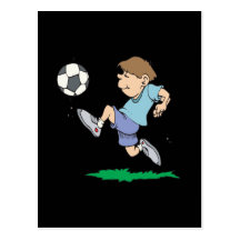 Youth Soccer Post Card