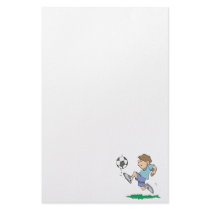 Youth Soccer Personalized Stationery