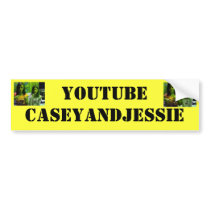 Youtubecaseyandjessie bumper stickers
