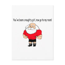 Youve Been A Naughty Girl Now Go To My Room postcards