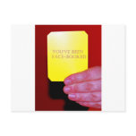 You've Been Face-Booked Postcard