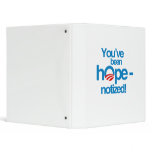 You've been hopenotized 3 ring binder