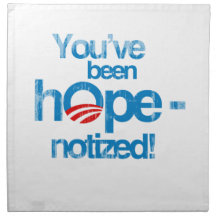 You've been hopenotized Faded.png Cloth Napkins