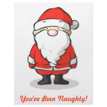You've Been Naughty! - Christmas Letterhead
