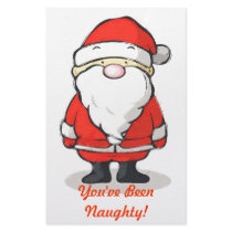 You've Been Naughty! -  Christmas Stationery 