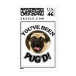 YOU'VE BEEN PUG'D - FUNNY PUG STAMPS