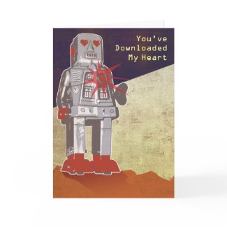 You've Downloaded My heart card