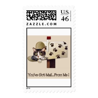 You've Got Mail Postage Stamp by ibnancy