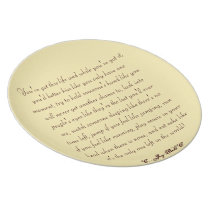You've Got This Life plate