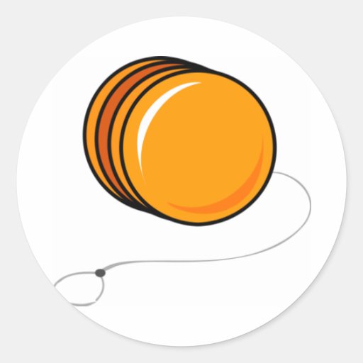 YoYo Classic Round Sticker Zazzle