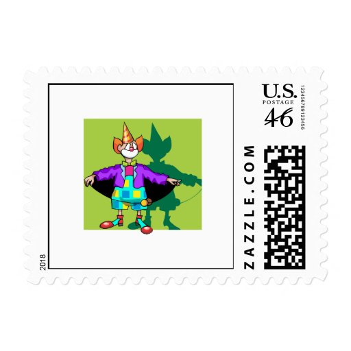 YoYo Clown Stamp