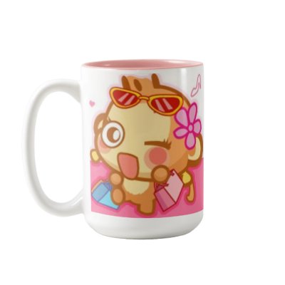 YoyoCici Shop Girl Mug by Keldug