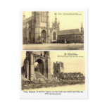 Ypres, Belgium - WW1 Bombardment Postcards