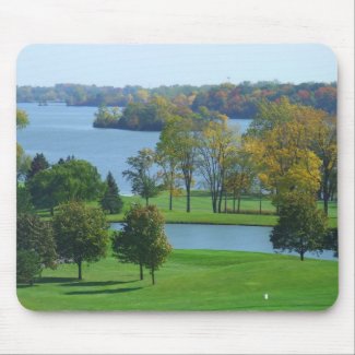 Ypsilanti Michigan Golf Course on Ford Lake Trees