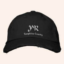 YR, Tompkins County embroidered hats