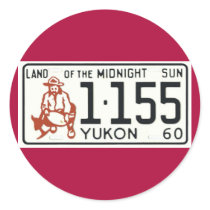 YT60 ROUND STICKER