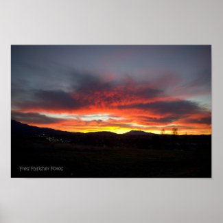 Yucaipa Valley Sunrise 1 print