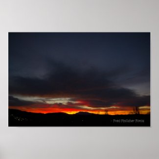 Yucaipa Valley Sunrise 2 print