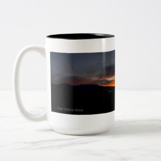 Yucaipa Valley Sunrise Panorama Mug mug