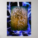 Yucatan Mayan Serpent God Art Print
