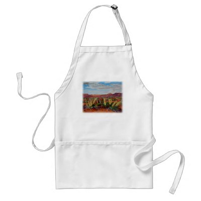 'Yuccas' Apron by katkuzma