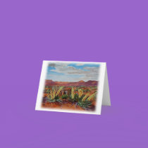 'Yuccas' Greeting Card