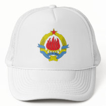 Yugoslavia Coat of Arms (1963) Hat by FlagTshirts Yugoslavia Coat of Arms (1963) Hat