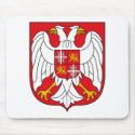 Yugoslavia Coat of Arms Mousepad by FlagTshirts Yugoslavia Coat of Arms Mousepad