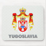 Yugoslavia Coat of Arms Mousepad