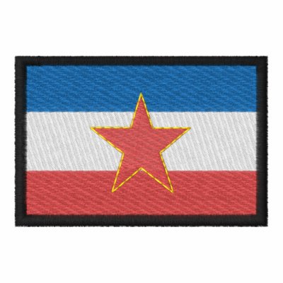 Yugoslavia Track Jacket by ZazzleEmbroidery