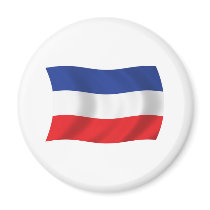 Yugoslavia Flag Magnet by LivingFlags2 Yugoslavia Flag Magnet