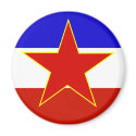 Yugoslavia Flag magnets by coolcountry Yugoslavia Flag magnets