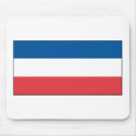 Yugoslavia Flag Mousepad by FlagTshirts Yugoslavia Flag Mousepad