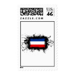 Yugoslavia Flag Stamp