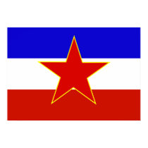 Yugoslavia Flag posters