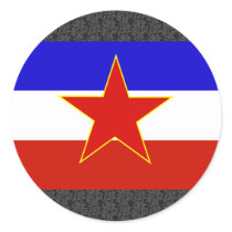 Yugoslavia Flag stickers by coolcountry Yugoslavia Flag stickers