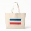 Yugoslavia Flag Tote Bag