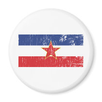 Yugoslavia Magnet by worldtees Yugoslavia Magnet