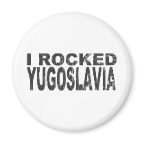 Yugoslavia Magnet by worldtees Yugoslavia Magnet