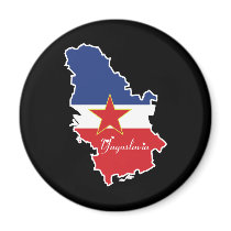 Yugoslavia Magnet by worldtees Yugoslavia Magnet