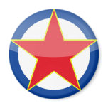 Yugoslavia - retro fridge magnet
